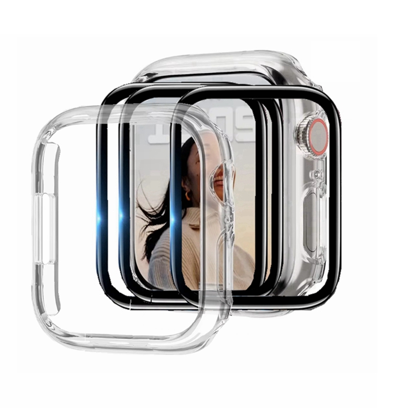 Smart Garden 9 - 3枚のスクリーンプロテクター+1枚のカバー Apple Watch ケース ウルトラ 3