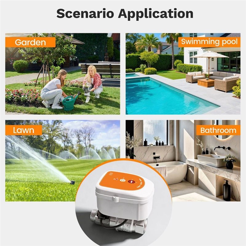 DT51 WiFiスマート灌漑タイマーME220FW 水流温 - Smart Garden Uk のレビューと価格