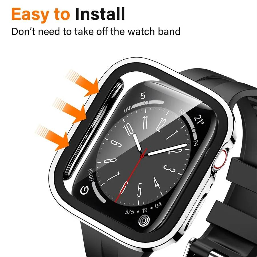 ガラス + カバー Apple Watch ケースシリーズ  - Smart Garden 9 のレビューと価格