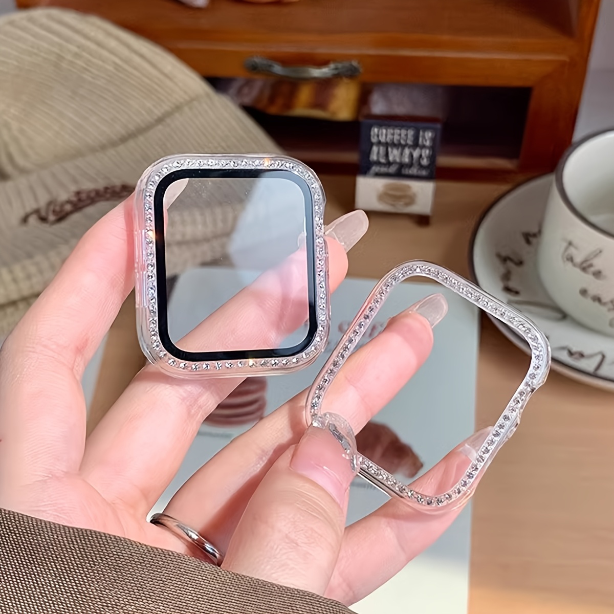 ガラス + ダイヤモンドケース Apple watch シリ - Smart Garden 9 のレビューと価格
