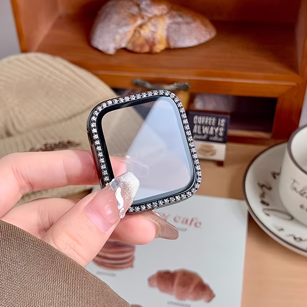 ガラス + ダイヤモンドケース Apple watch シリ - Smart Garden 9 のレビューと価格