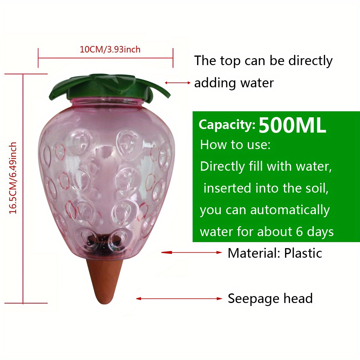 屋内用自動点滴灌漑システム,鉢植えの花と植物用の散水装置,庭 - Smart Garden Watering System のレビューと価格