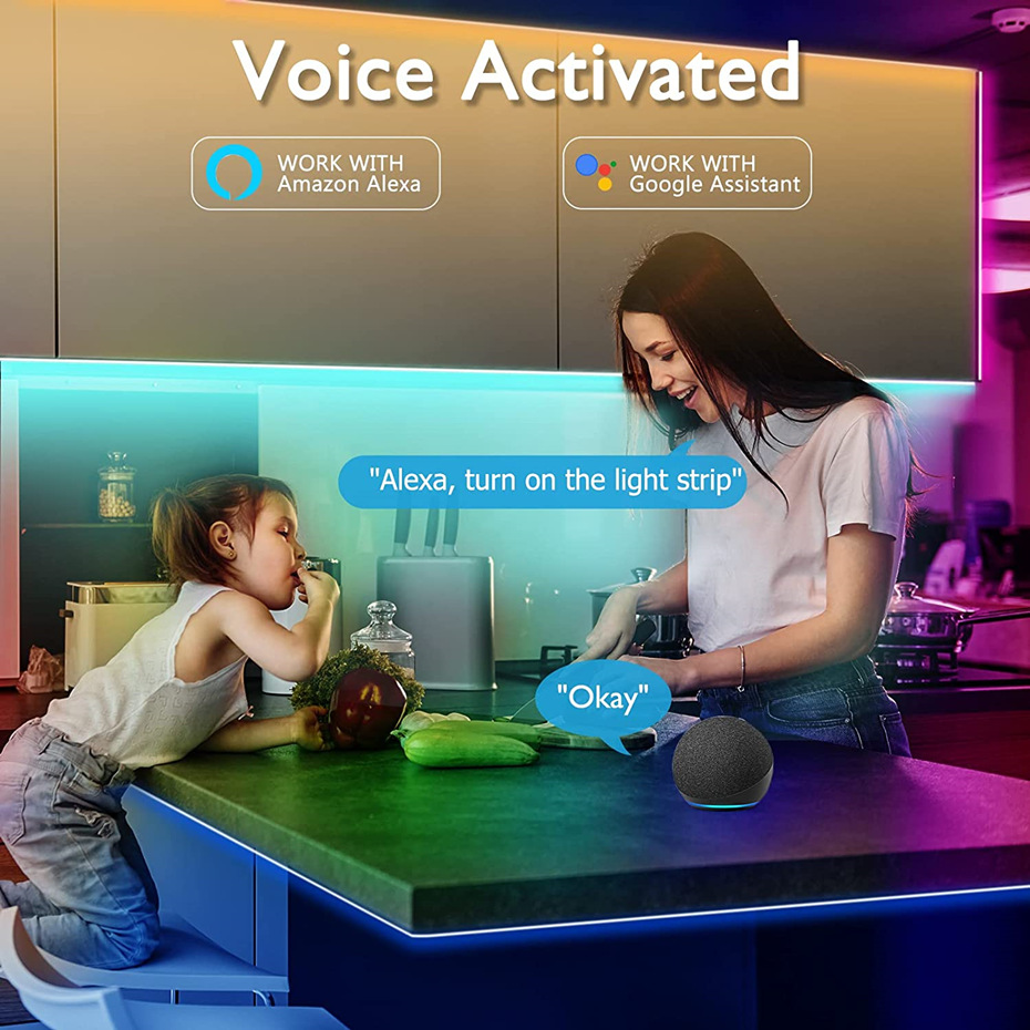 スマートRGB LEDネオンライト EU/UK/AUプラグ  - Smart Garden Uk のレビューと価格