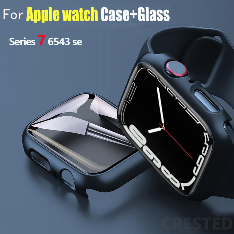 ガラス + カバー Apple Watch ケース 44 ミ - Smart Garden 9 のレビューと価格