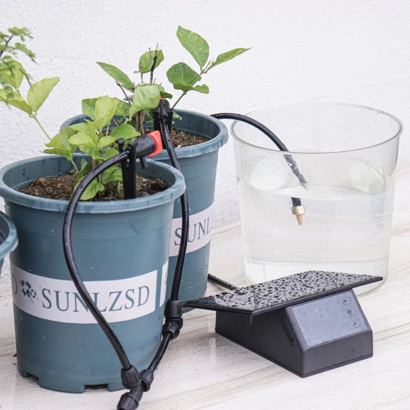 WIFI ソーラー自動散水機キットモバイルアプリリモコンホー - Smart Garden Watering System のレビューと価格
