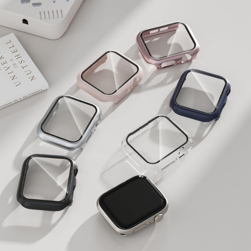 2 個の強化ガラス + ケース Apple Watch 38 - Smart Garden 9 のレビューと価格