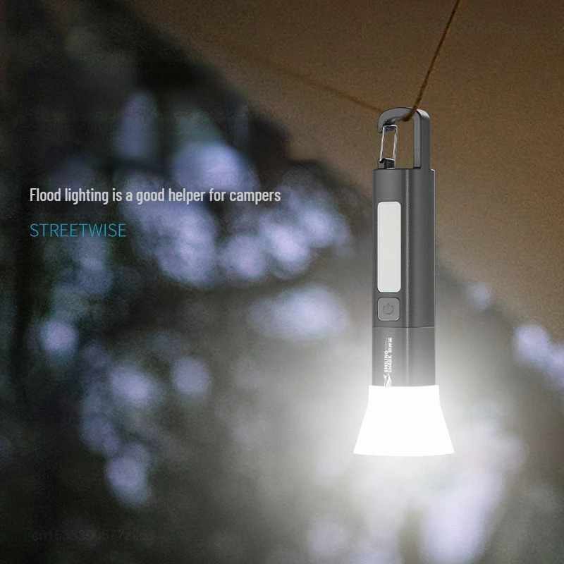 SMILING SHARK 屋外懐中電灯 ポータブル強力ライ - Smart Garden Xiaomi のレビューと価格